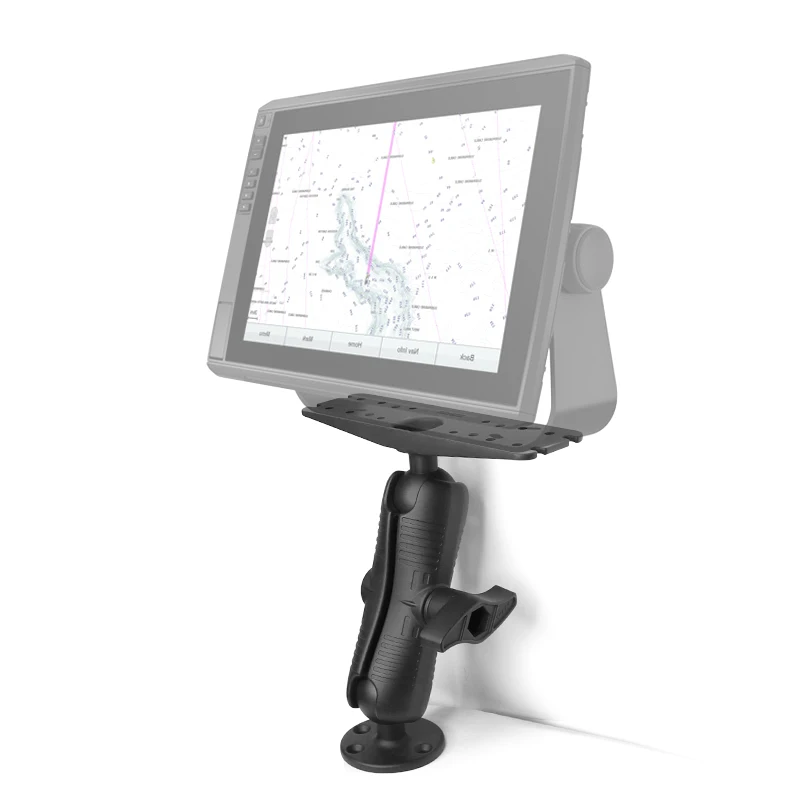 Fish Finder Mount - 2.25インチ 最大21cm ユニバーサル魚群探知機マウント トランスデューサーブラケット マウント＆スタンド
