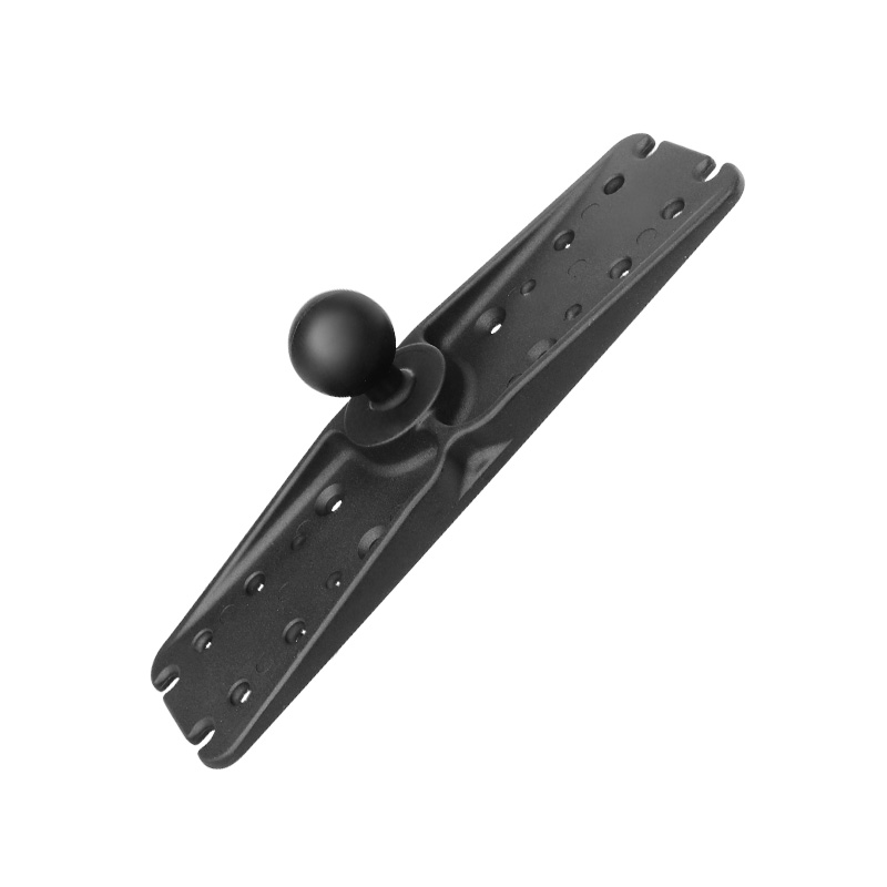 Fish Finder Mount - アルミニウム製魚群探知機マウント、1.5インチCサイズ（38mm）ボール付き、ユニバーサル取り付けプレート、RAM、Scotty、iBOLT、Garmin、Lowranceに対応