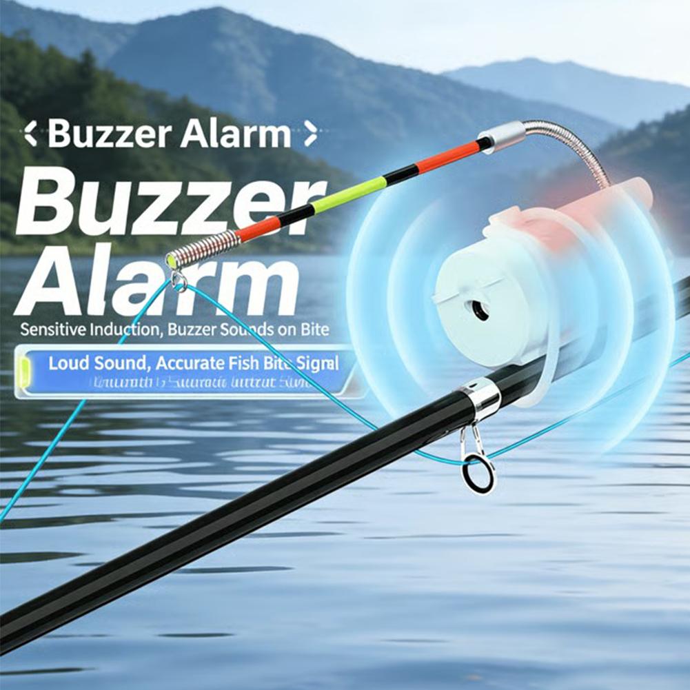 夜釣り用フロートバイトアラーム LEDライト＆サウンド付き  - Bite Alarm のレビューと価格