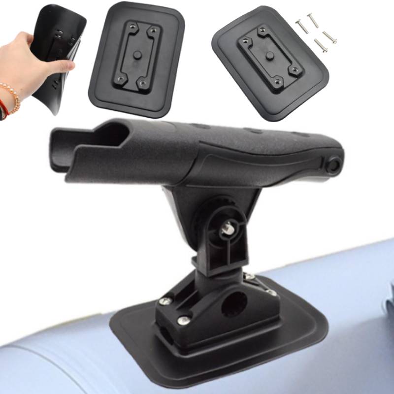1 セットインフレータブルボート釣り竿ホルダー固定ベース P - Fish Finder Mount のレビューと価格