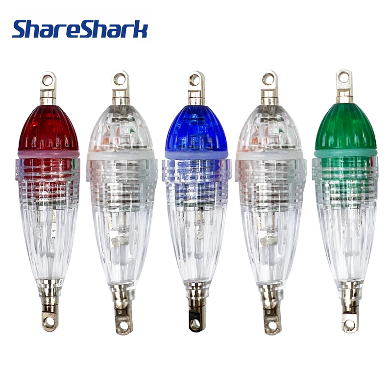ShareShark 5個入り/袋 6cm LED点滅魚誘引 - Fish Finder Battery のレビューと価格
