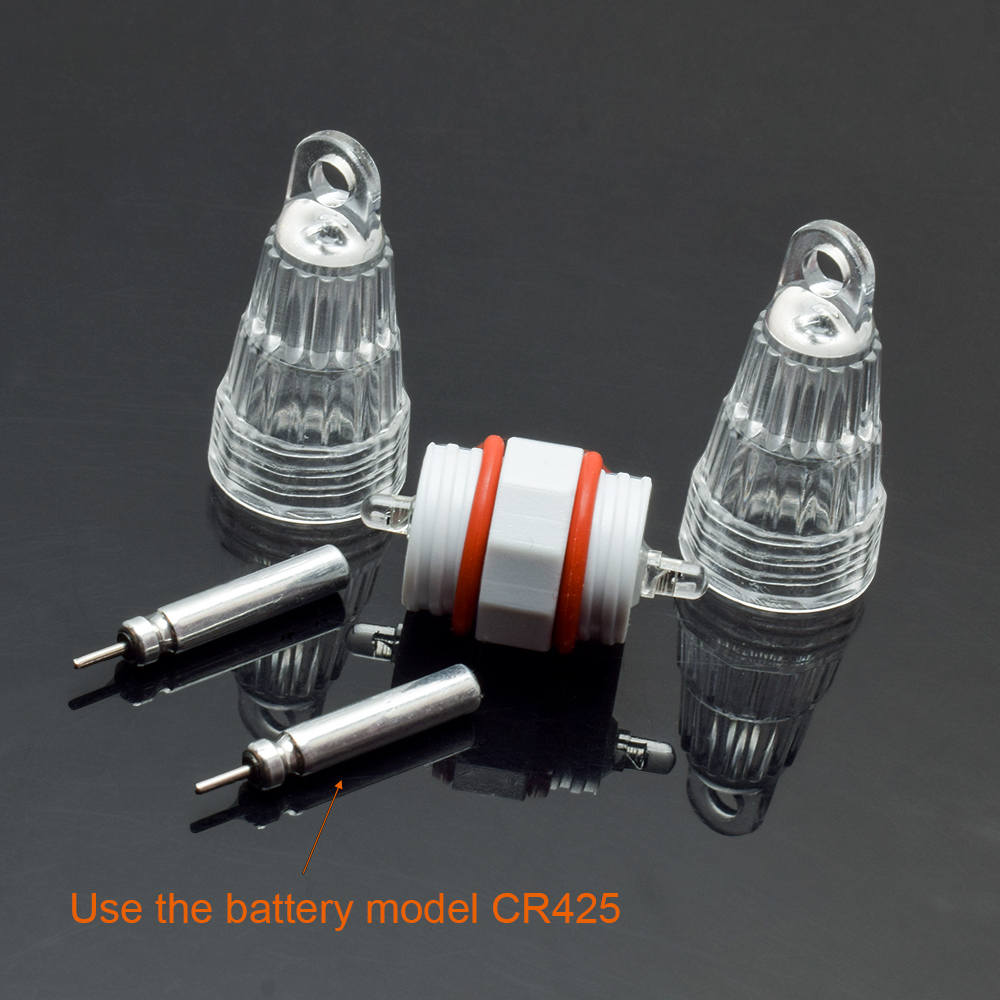 1 PC LED フィッシングライト、バッテリーなし、防水デ - Fish Finder Battery のレビューと価格