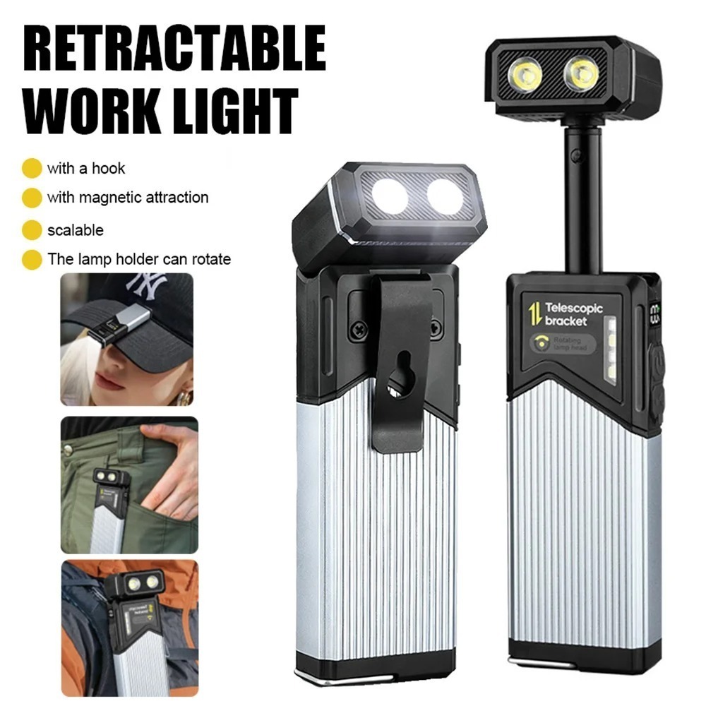 ポータブル180 °   回転式拡張可能なLED懐中電灯、防 - Fishing Light のレビューと価格