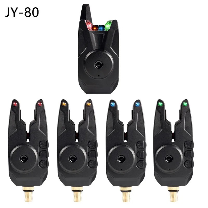 JY-80 ワイヤレス釣りアラーム 電子バイトインジケーター - Bite Alarm のレビューと価格