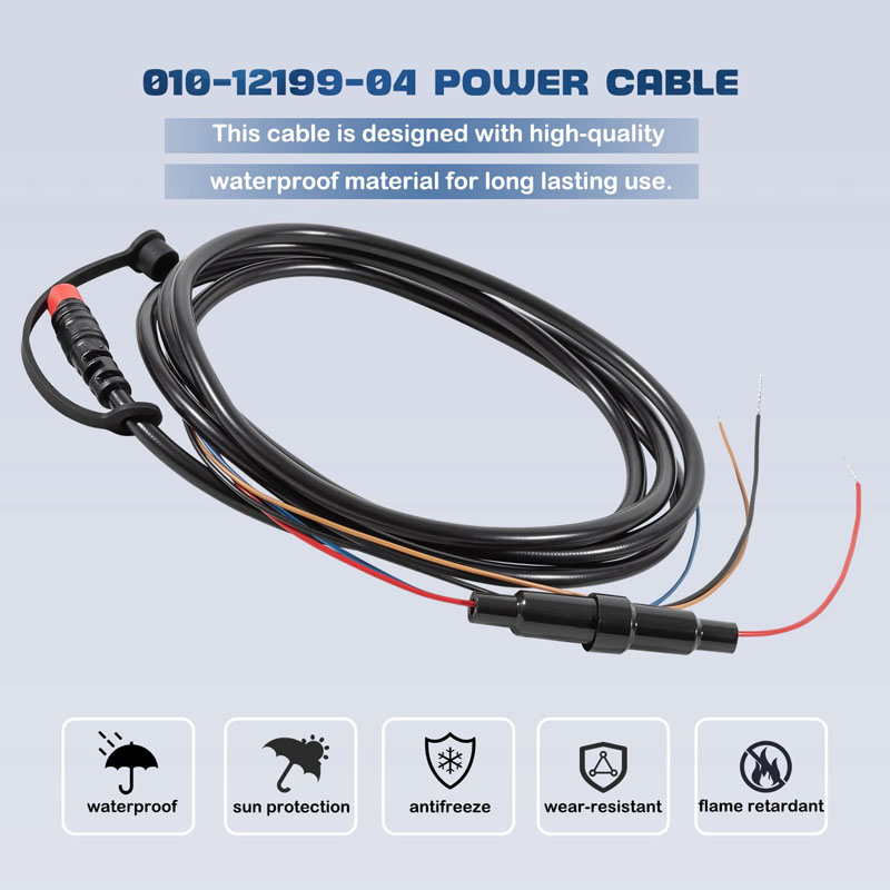 010-12199-04 電源/データケーブル クイックコネ - Fish Finder Cable のレビューと価格